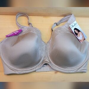 Platex Secrets Woman’s 42DD undercover slimming underwire bra Nude NWT
